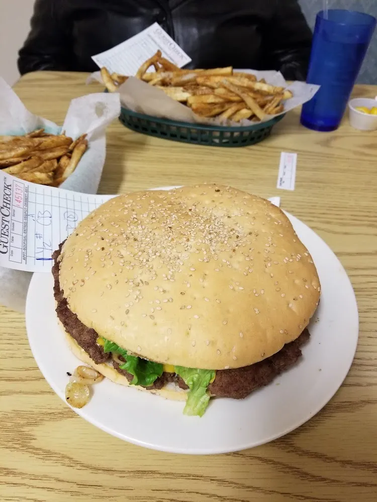 2 1 2 Pound Cheese Burger
