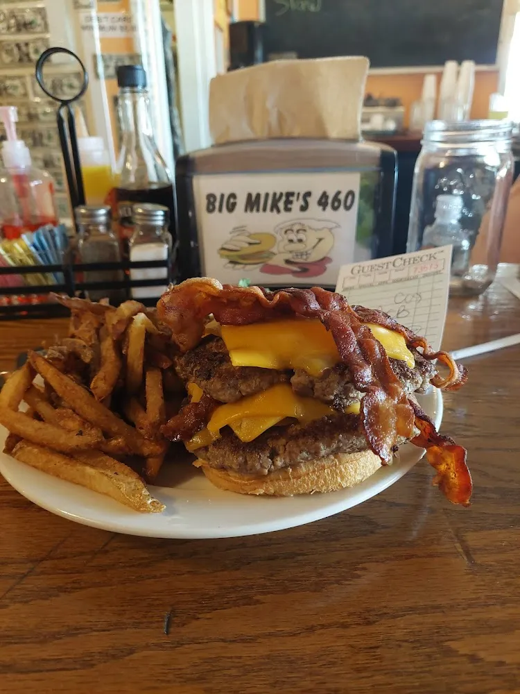 Big Double Bacon Cheeseburger with 1 lbs Patties