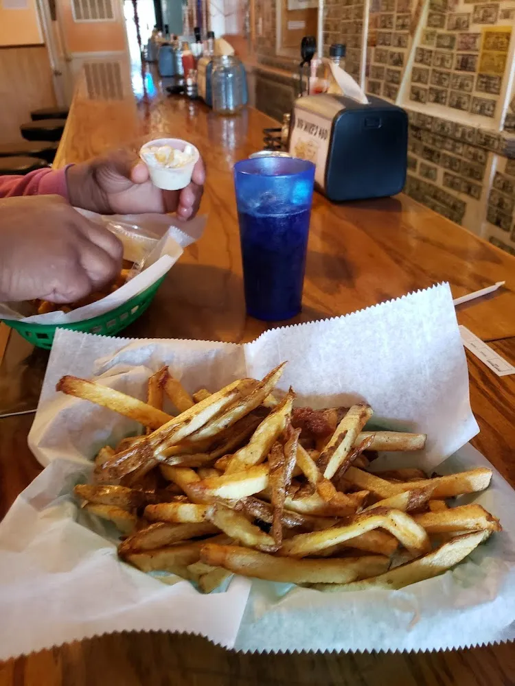 Ranch Burger and Fries